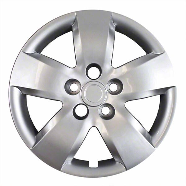 Coast2Coast 16", 5 Spoke, Silver, Plastic, Set Of 4, Bolt On IWC43716S - main